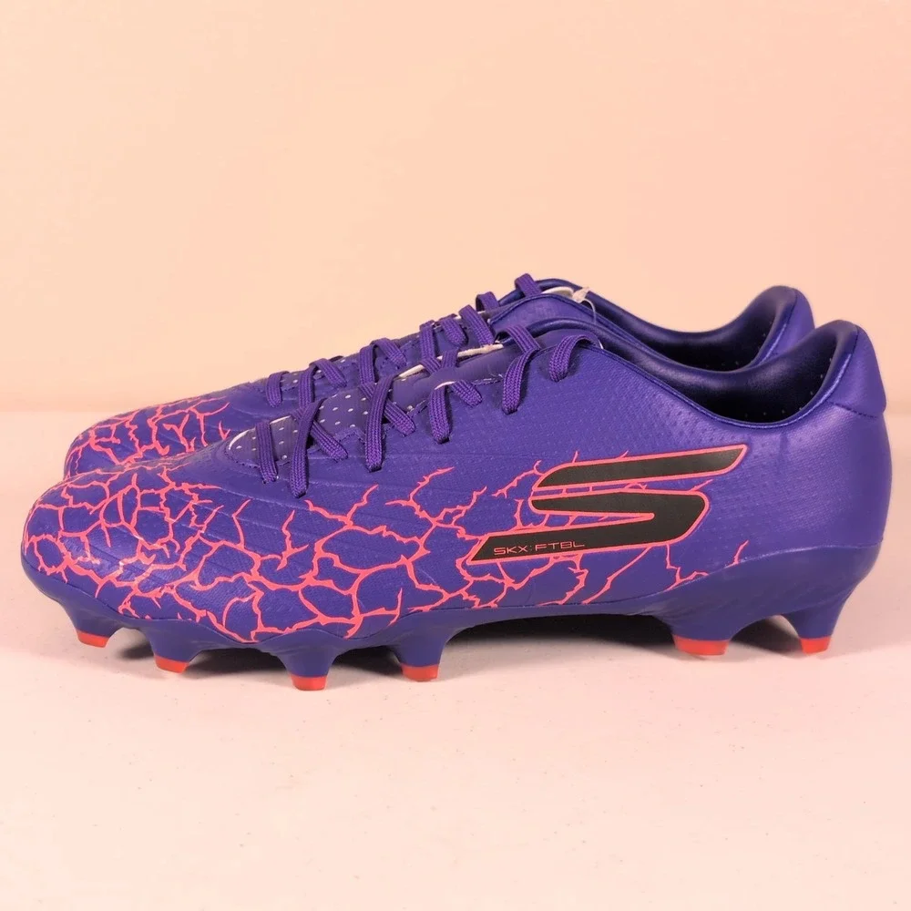 Skechers SKX 1.5 FG Soccer Cleats Purple Mens Size 9.5 Football Boots 252017